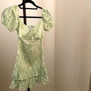 Summer floral dress